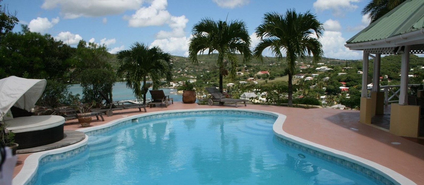 Swimming pool at Harbour Hill, Antigua