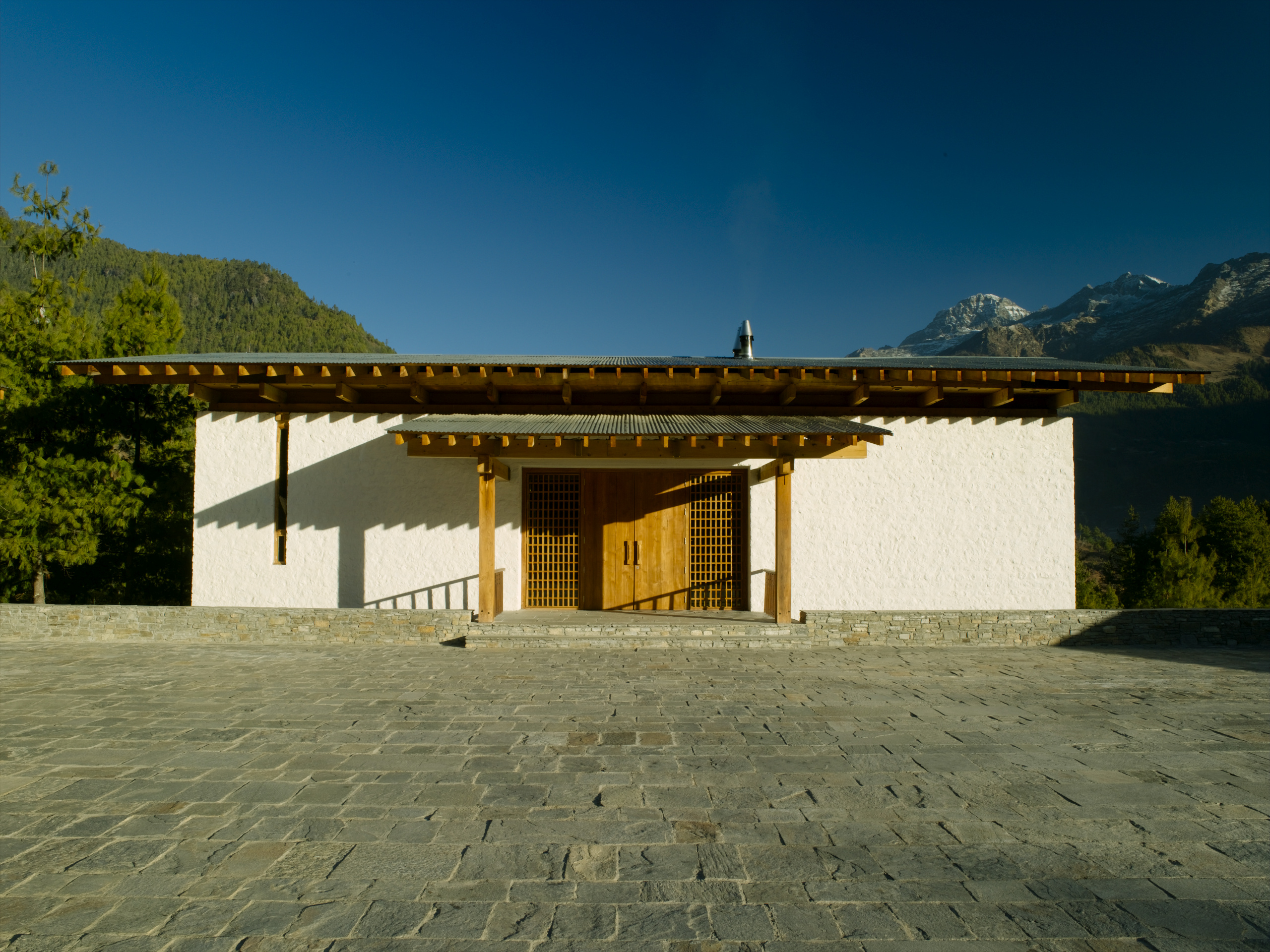 Entrance of Amankora Paro, Bhutan