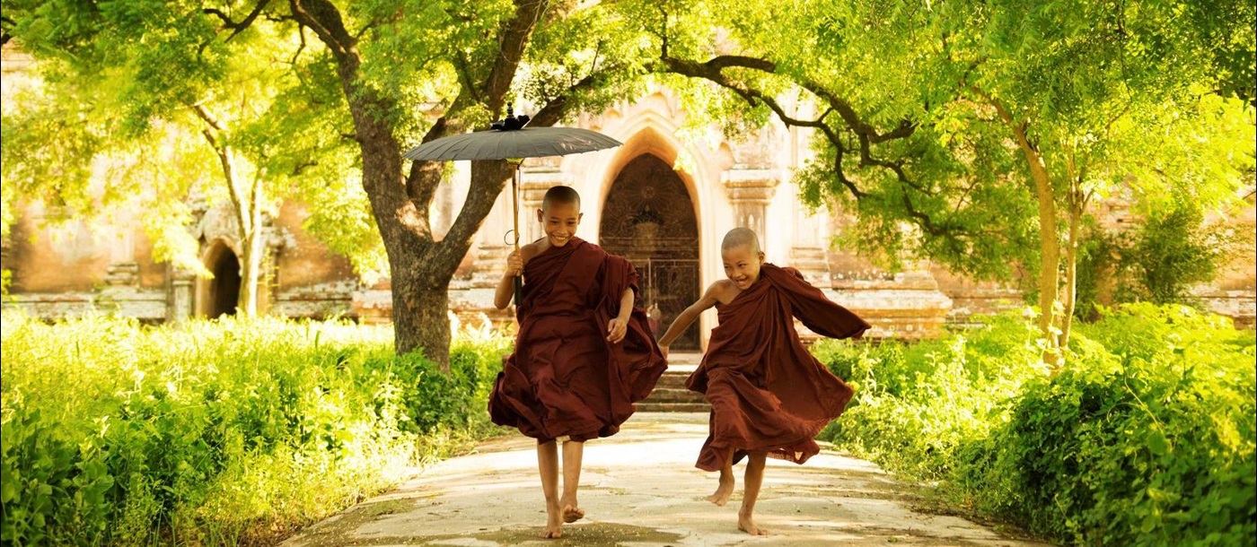 Monks in Myanmar
