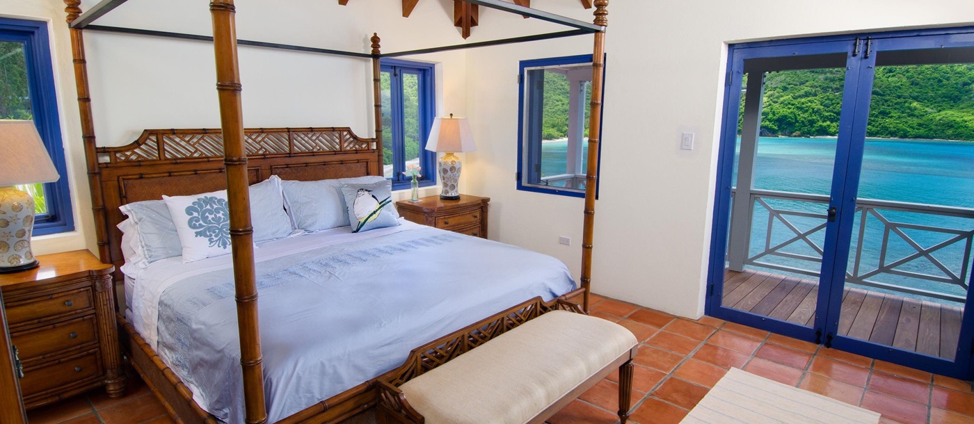 Double bedroom in Outer Banks, British Virgin Islands