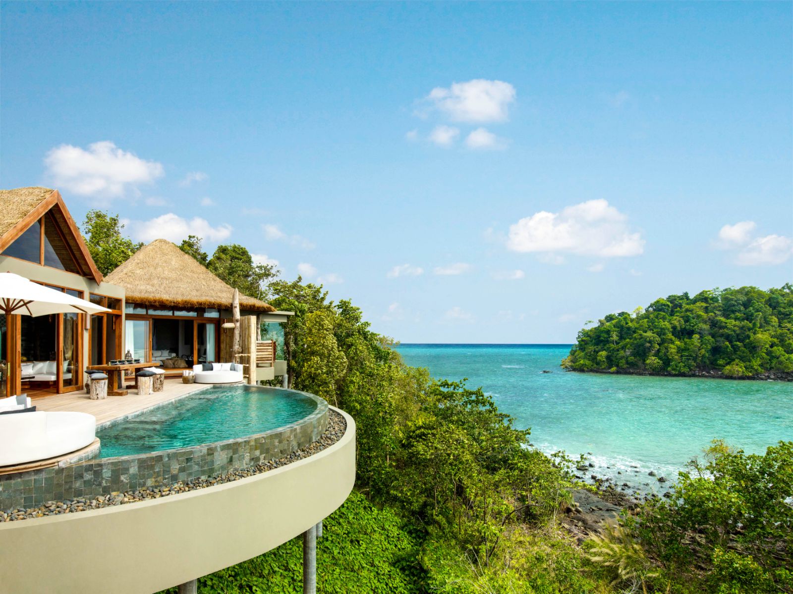 Two bedroom jungle villa at luxury resort Song Saa