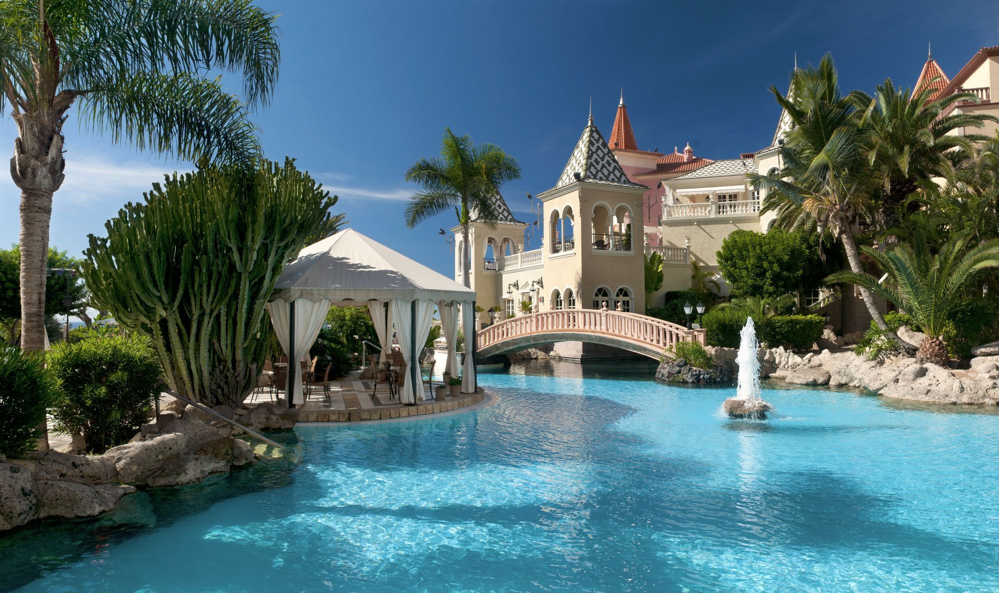 swimming pool at Gran Hotel Bahia Del Duque in the Canaries, Spain 