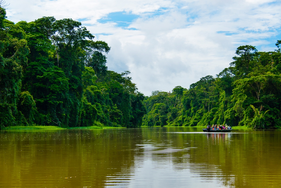 River at Manatus Lodge in Costa Rica