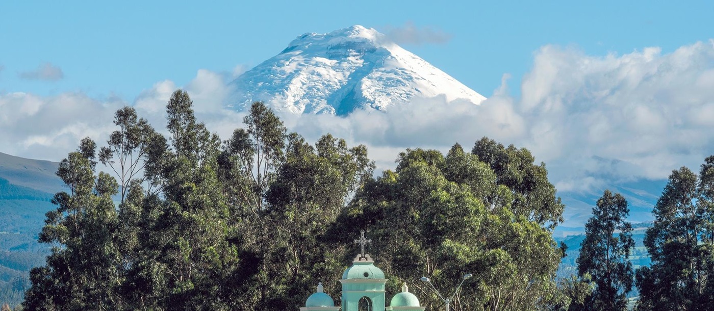 Cotopaxi volcano Church, Galapagos