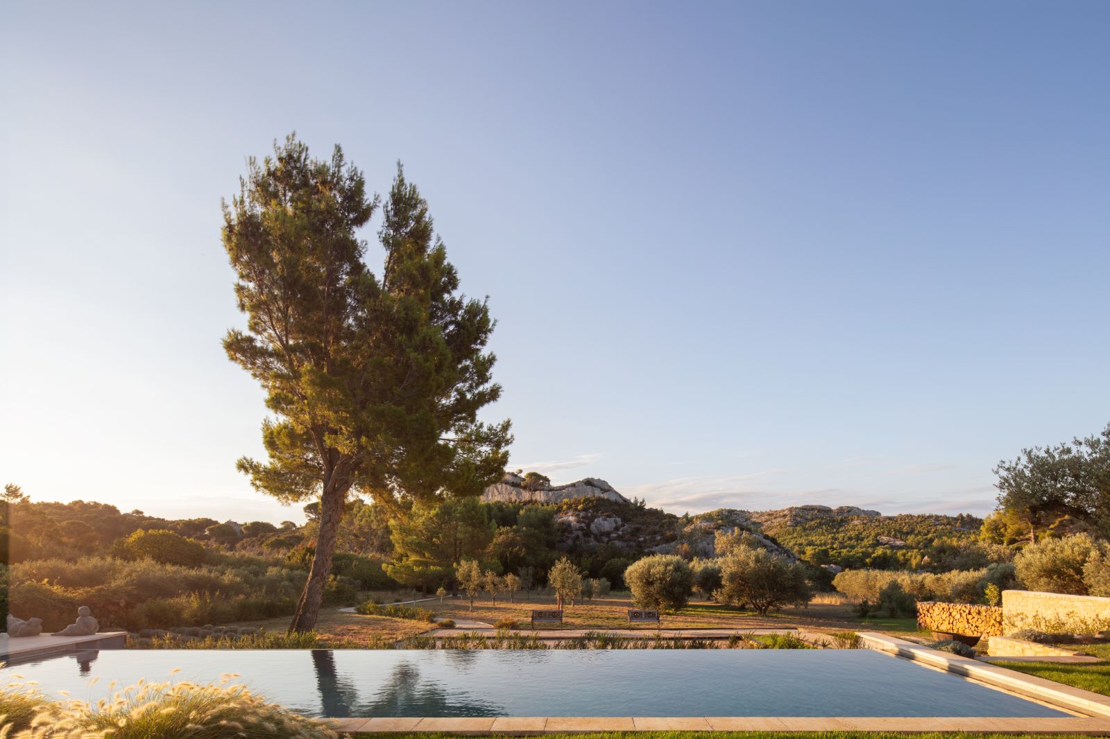 Pool View at Villa Athena in Provence