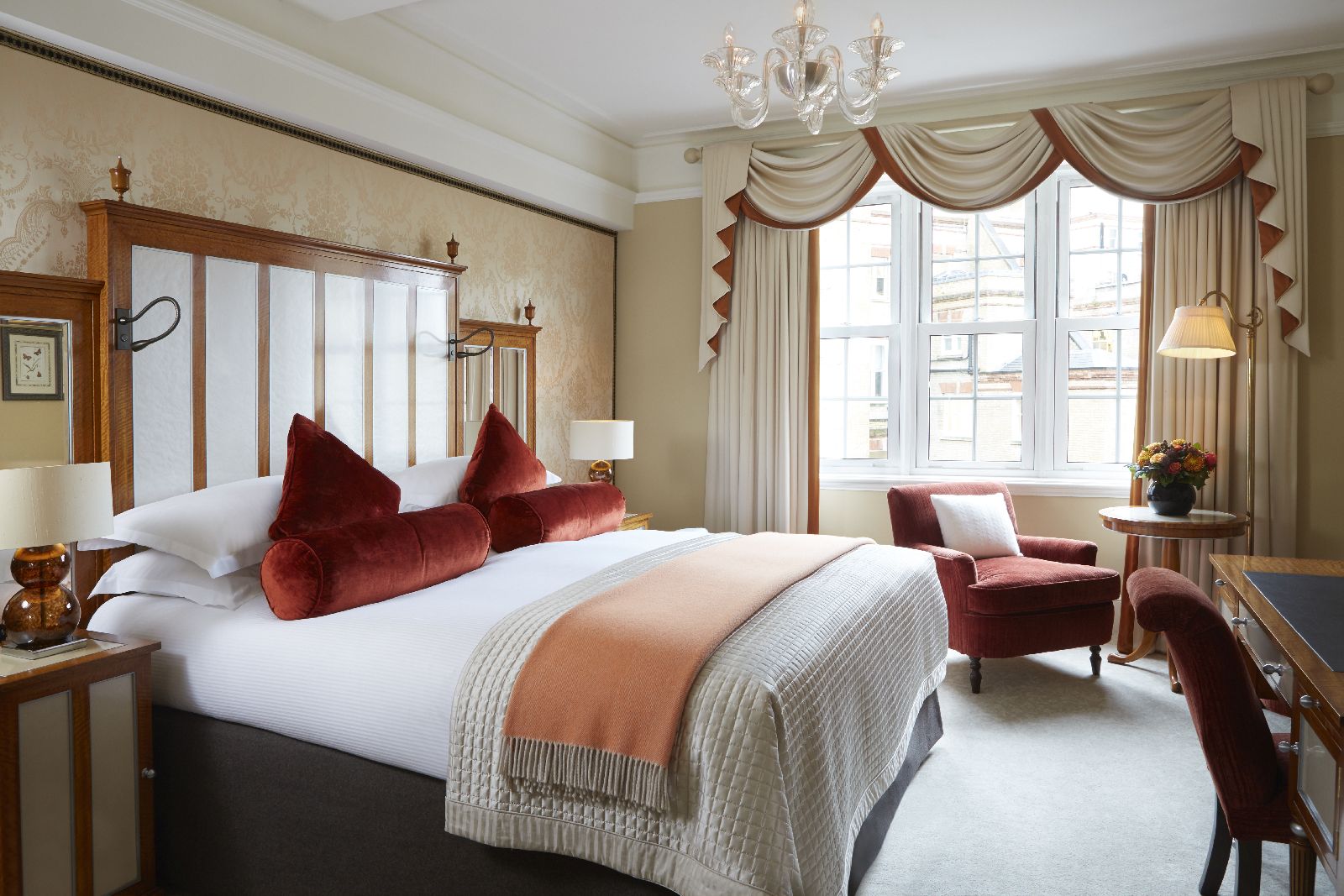 A superior room at The Goring hotel in London England