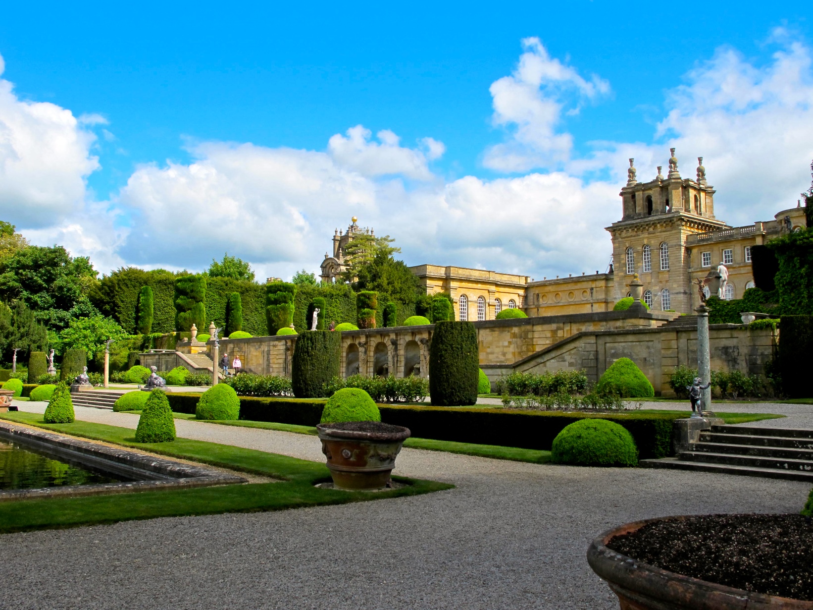 Blenheim Palace in England