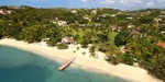 Aerial of Calabash beach, Grenada