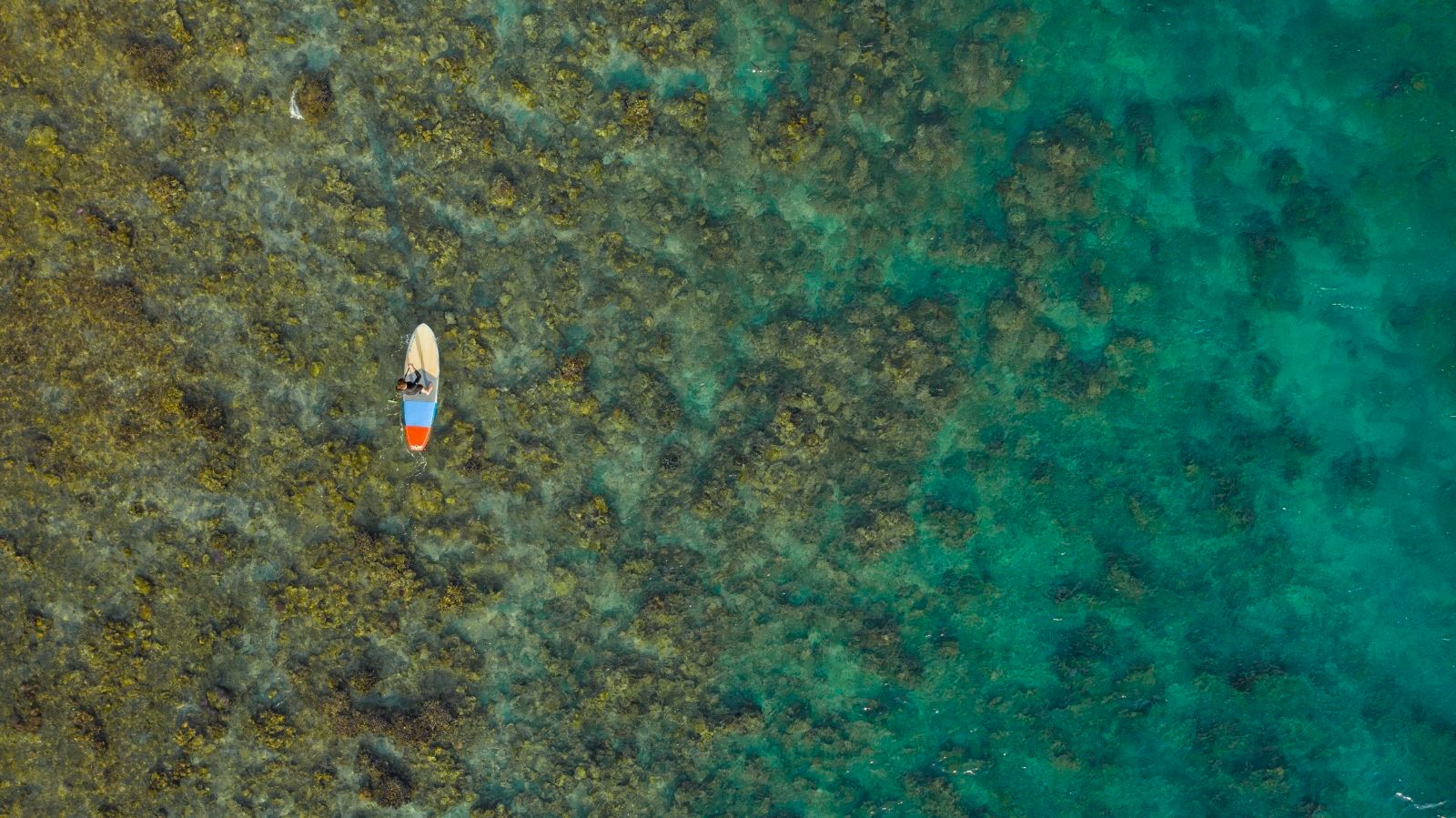 Kayaking on the waters surrounding Amanwana on Moyo Island