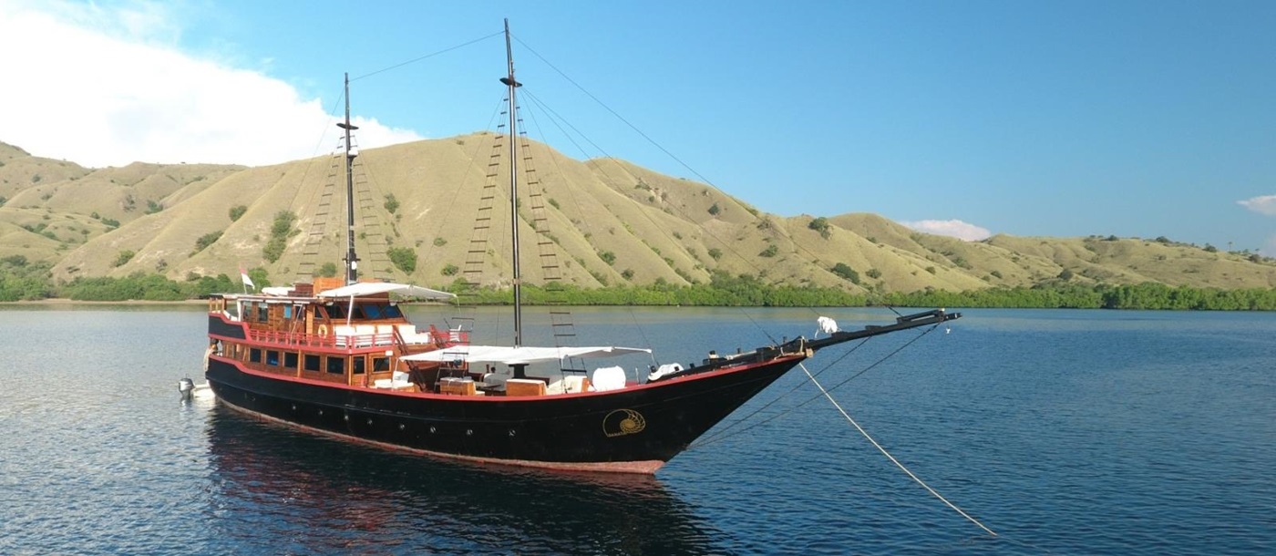 Exterior of Samata with Komodo Background in Indonesia
