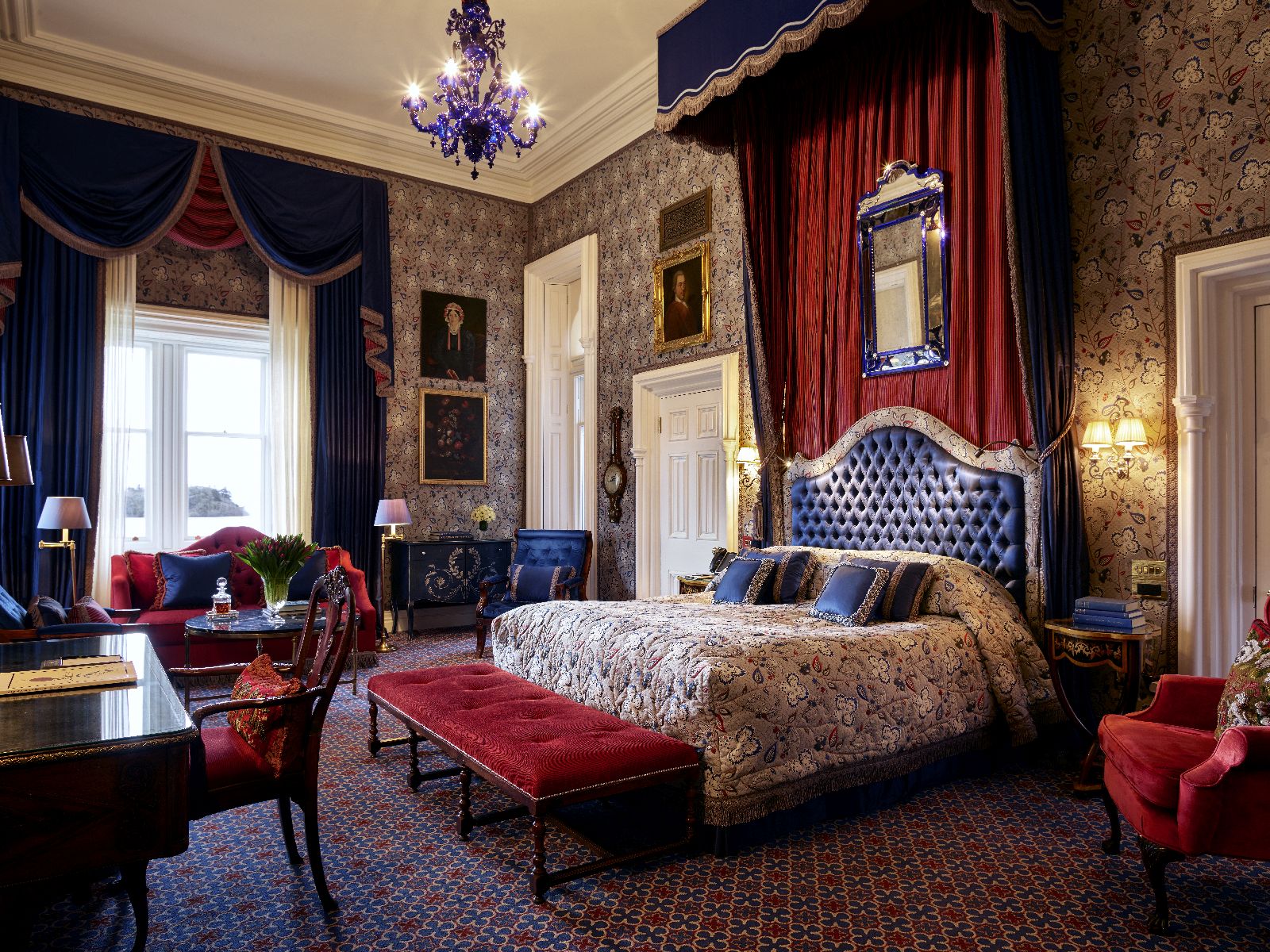 Junior State Room at Ashford Castle in County Mayo Ireland