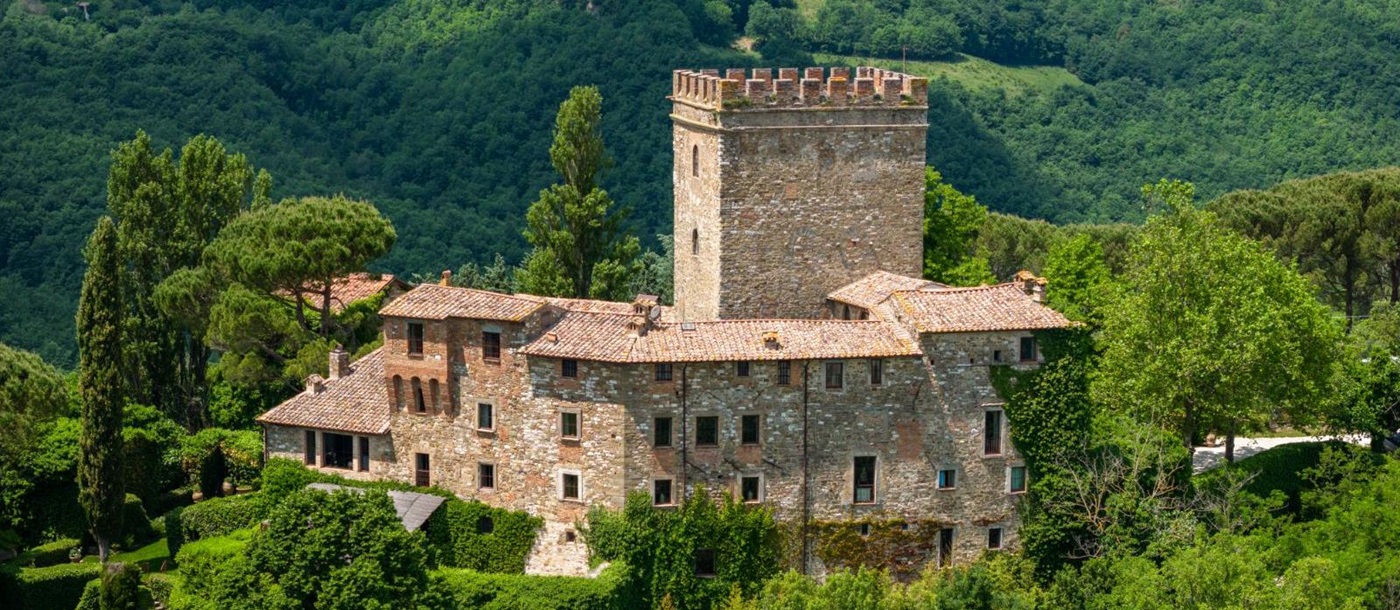 View 2 Castello di Polgeto in Umbria