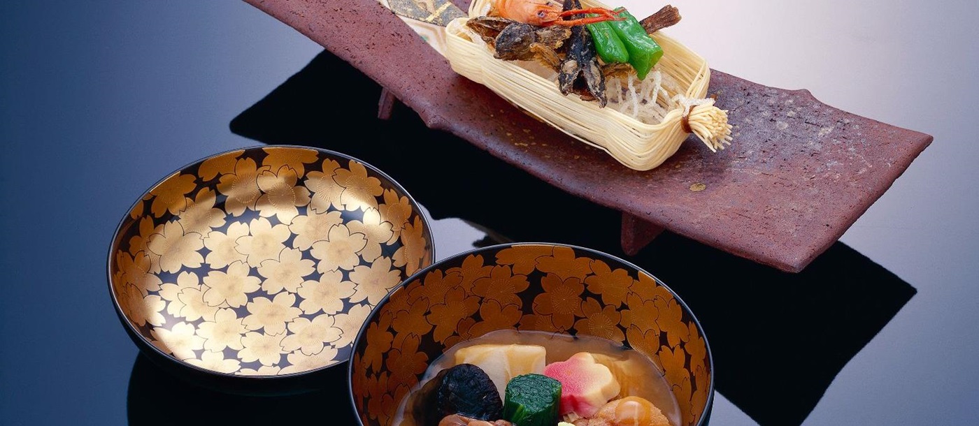 Highly acclaimed cuisine at Asada Ryokan in Kanazawa Japan