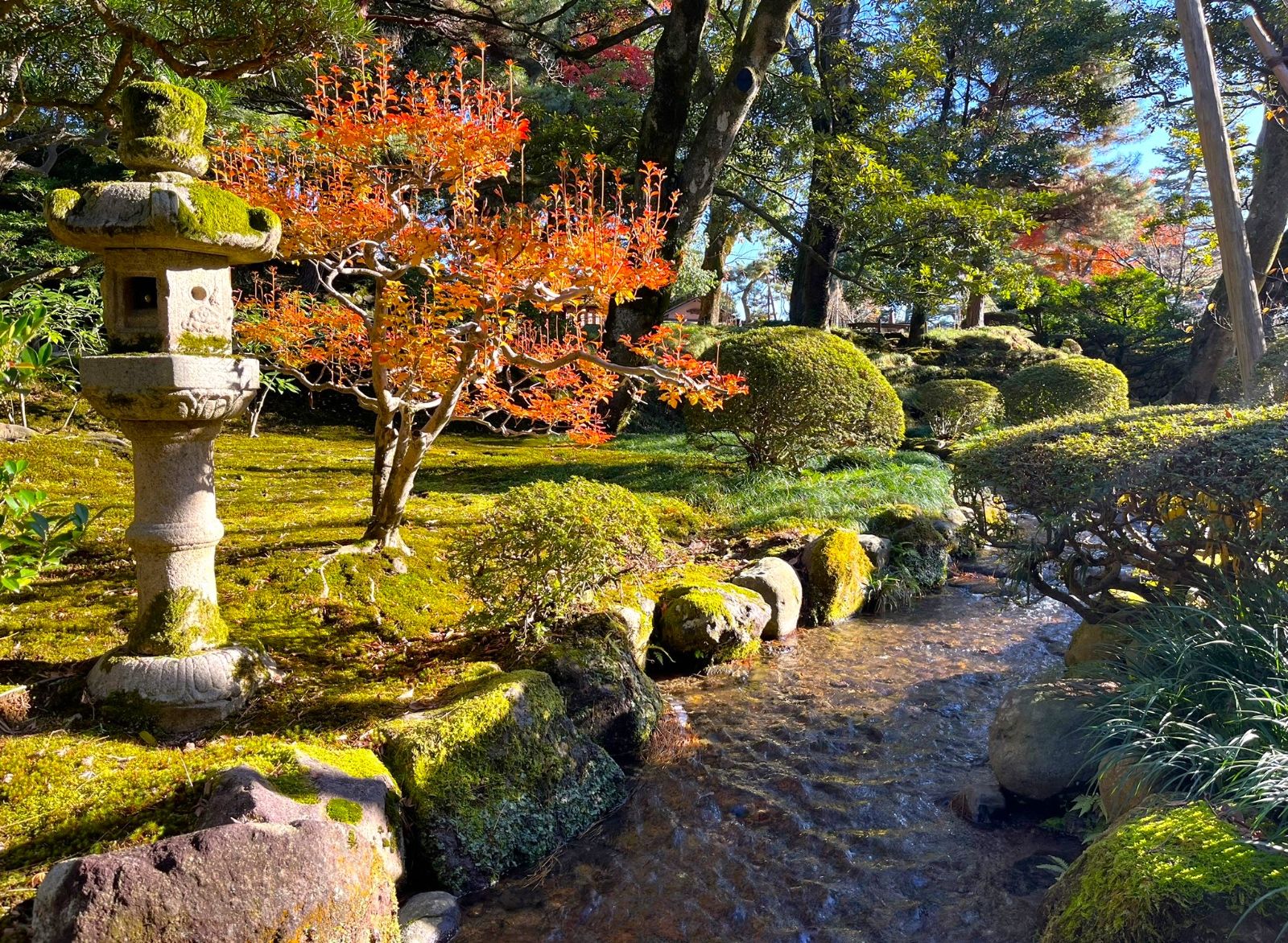 Kenroku En gardens in Kanazawa