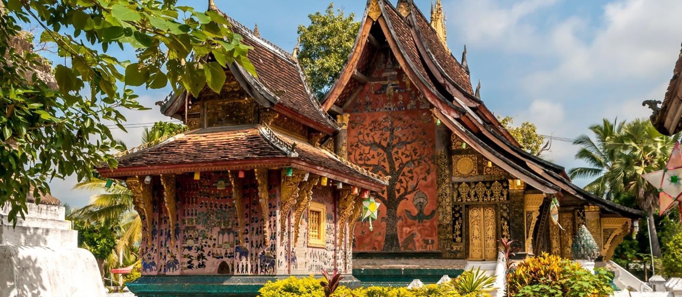 Wat Xieng Thong temple in Laos