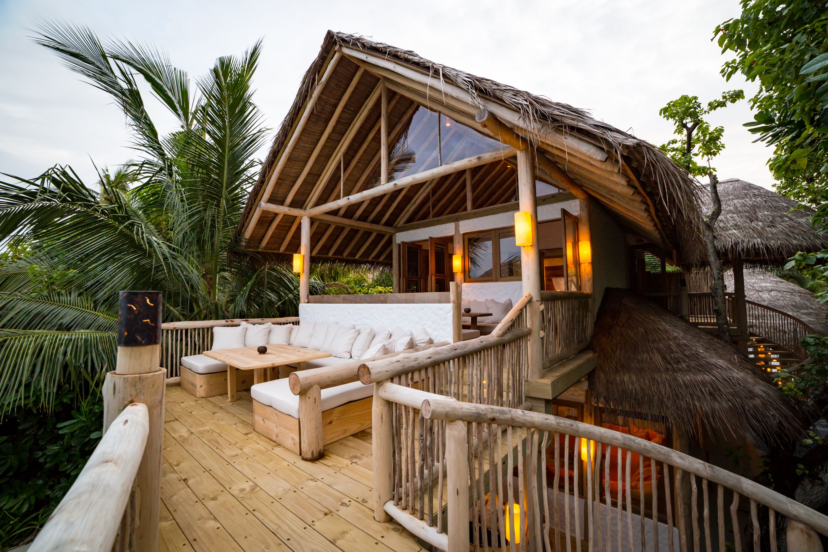The Crusoe Villa suite at Soneva Fushi, Maldives
