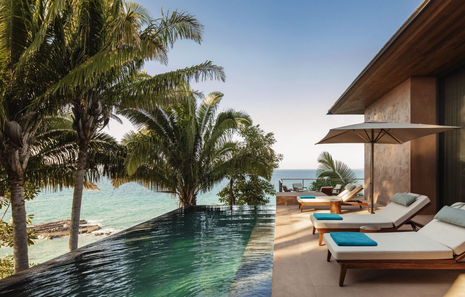 Villa loungers by the pool at One&Only <amdarina on Mexico's Riviera Nayarit