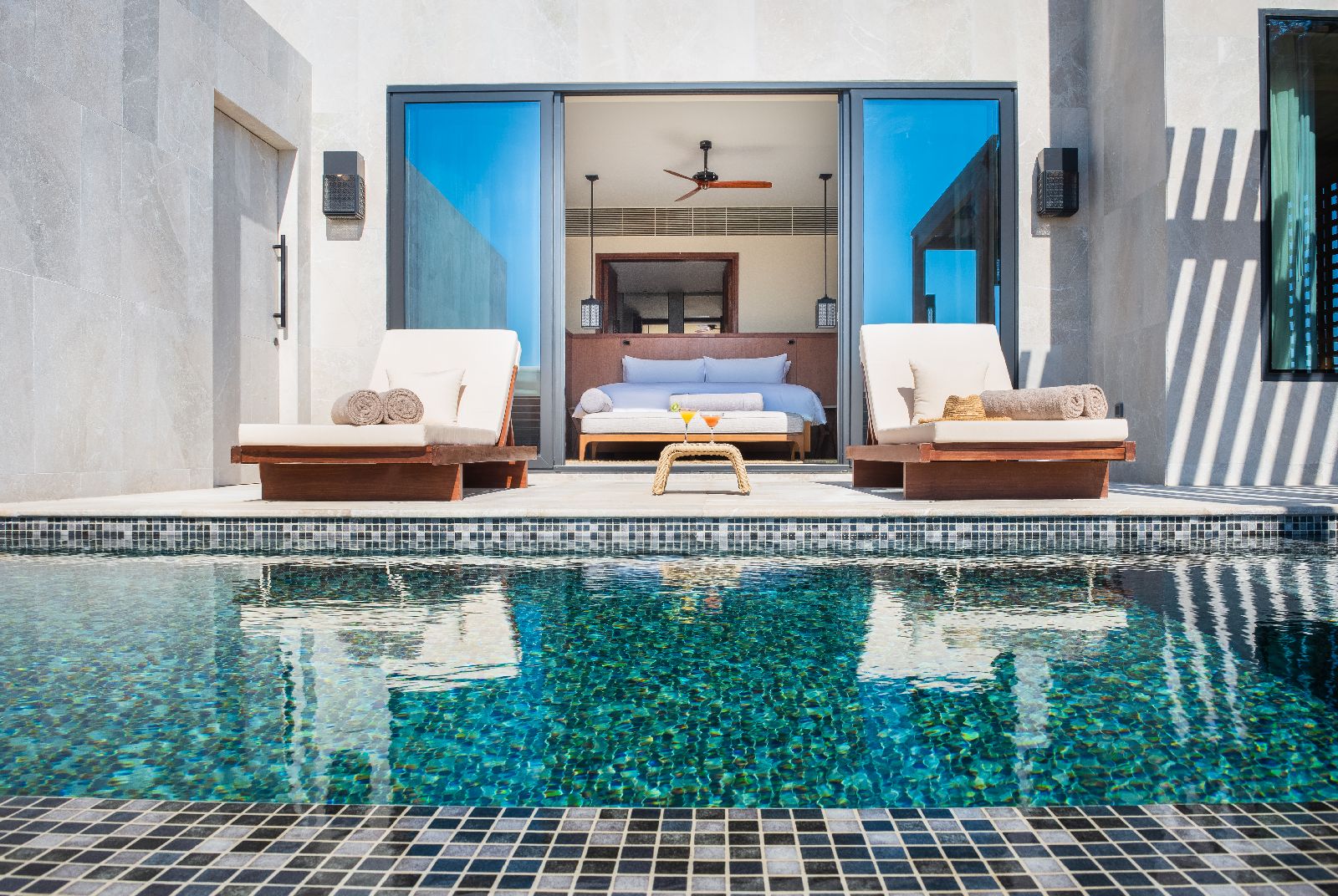 Private pool of a Pool Villa at Alila Hinu Bay Oman