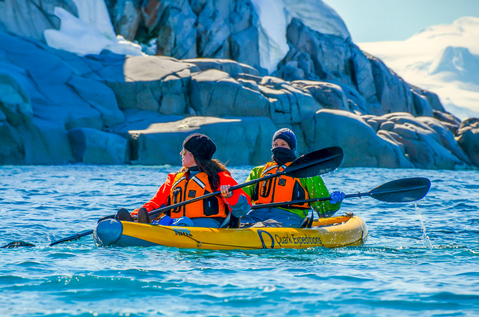Kayaking in the Arctic from Quark's Ultramarine