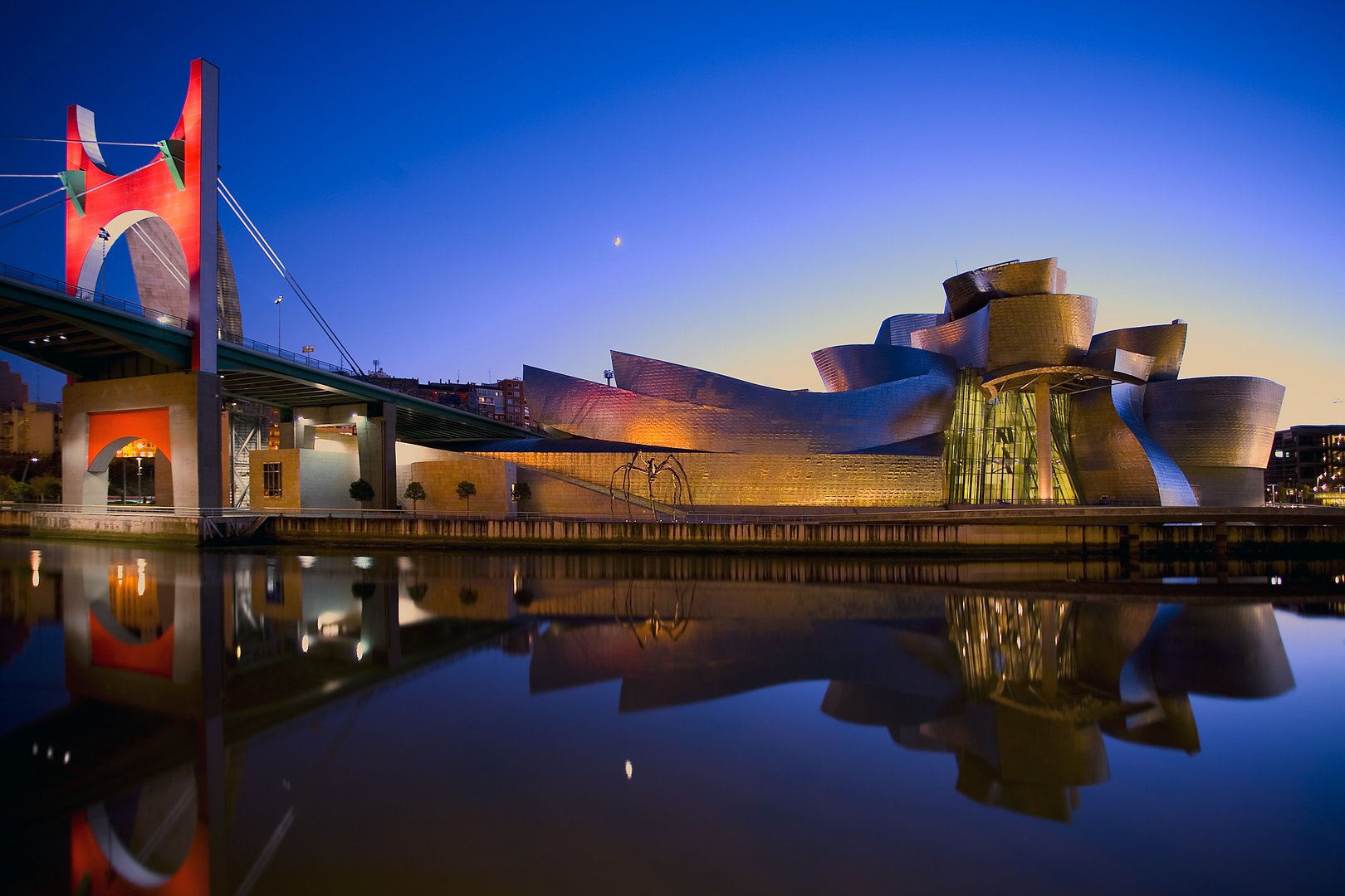Guggenheim in Bilbao, part of the Basque Country in Spain