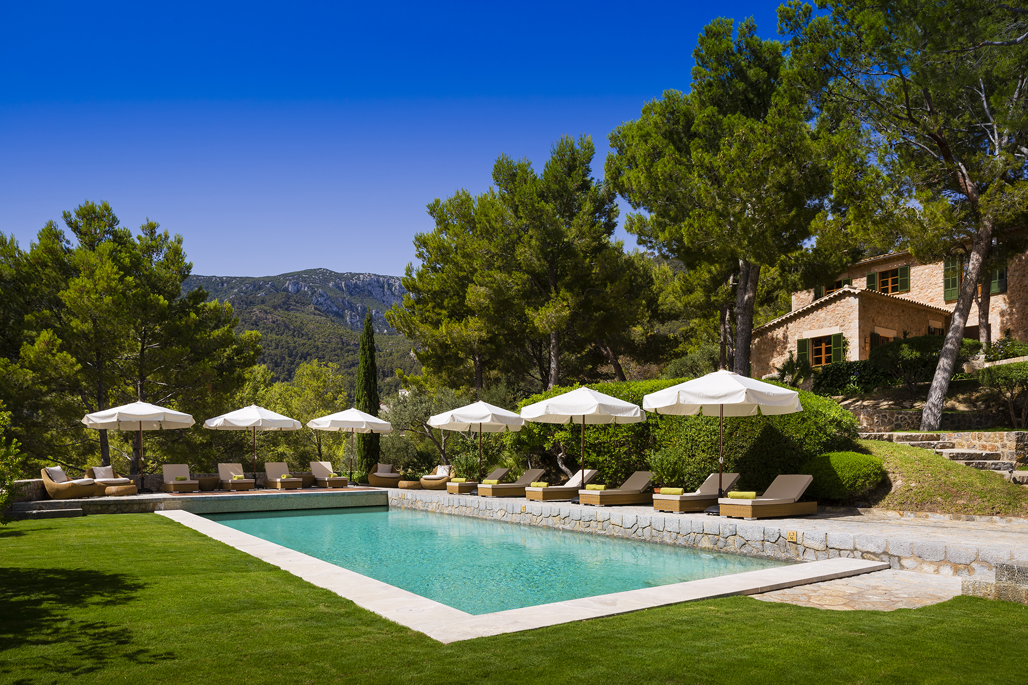Beautiful views from Sa Punta de S'Aguila, luxury villa in Mallorca.