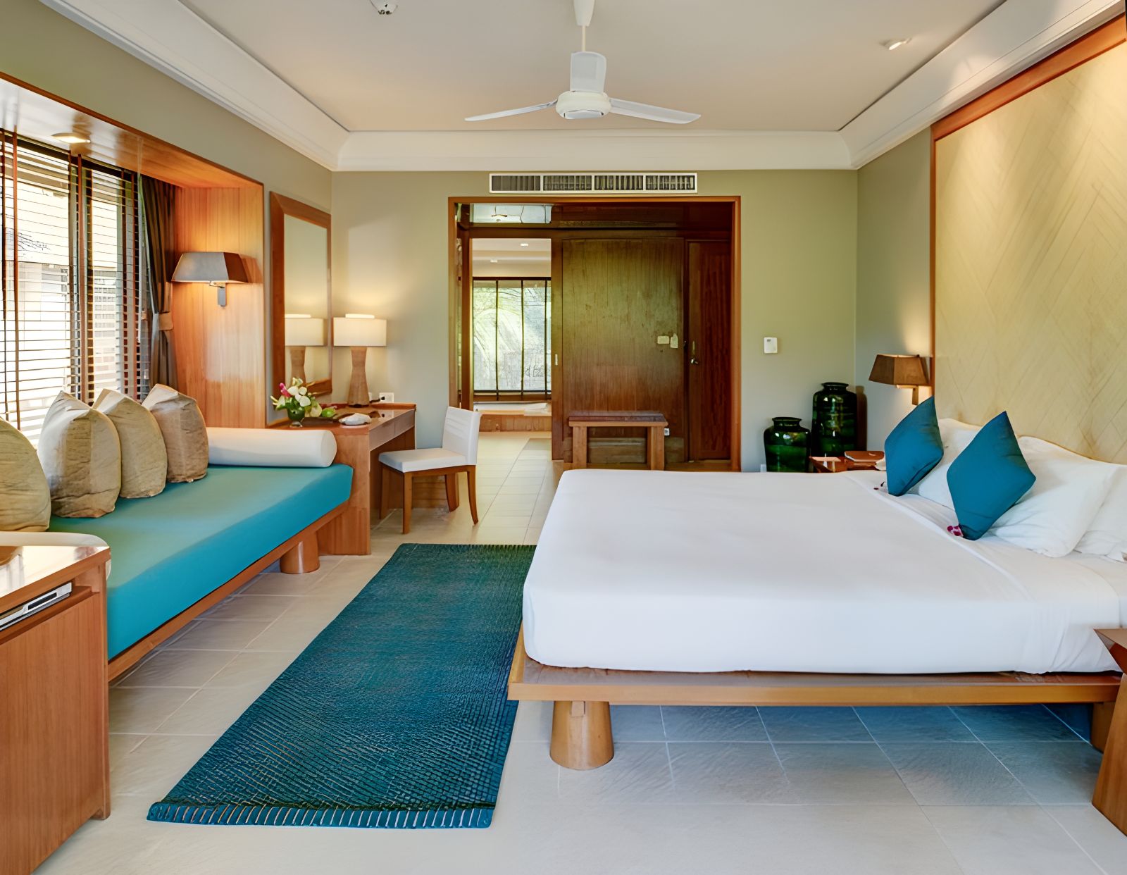 Double guest suite at Layana Resort & Spa in the Koh Lanta region of Thailand