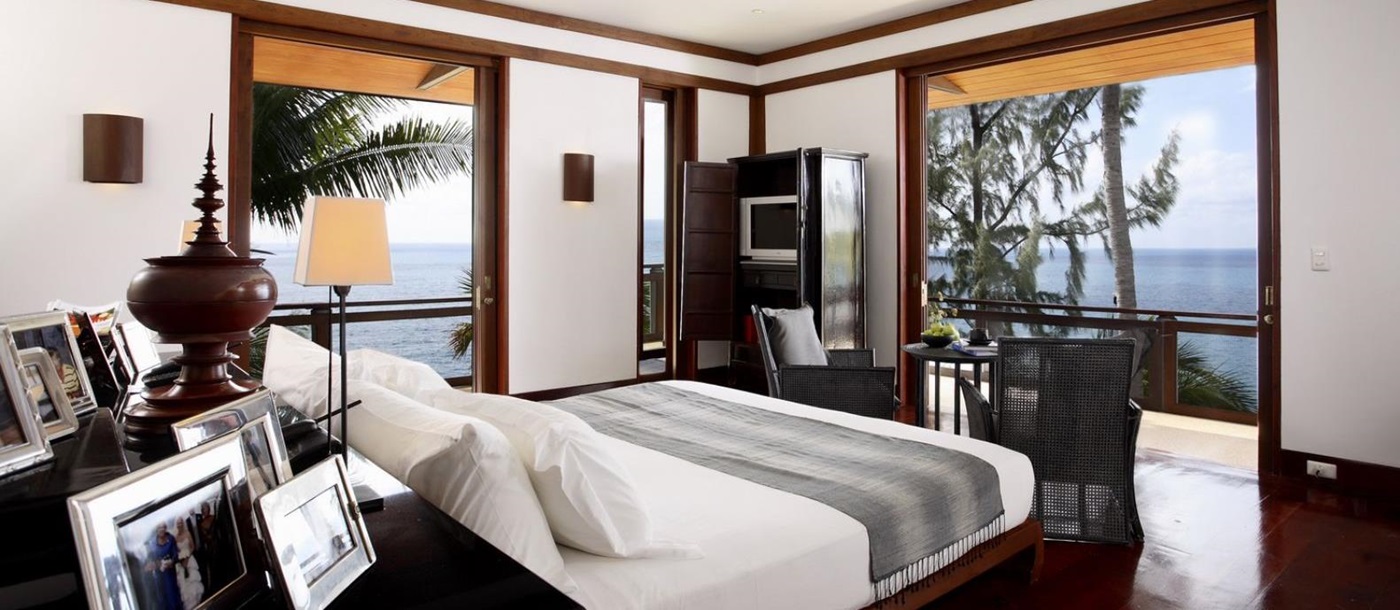 Ocean view suite at Villa Laemson on the island of Phuket in Thailand