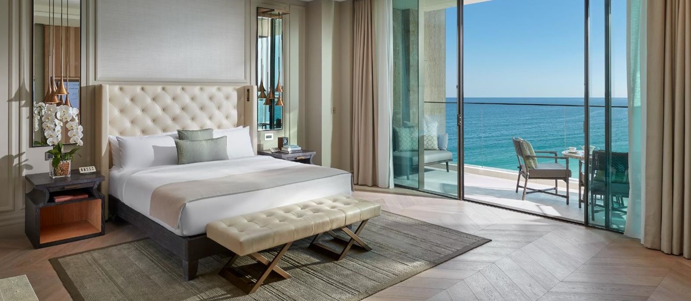 Premier sea view suite at at Mandarin Oriental Jumeira in Dubai