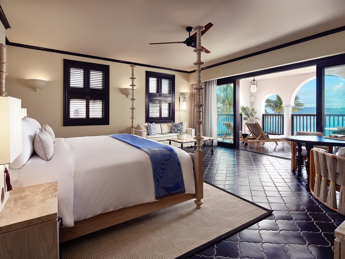 Double suite at Belmond's Cap Juluca resort in Anguilla