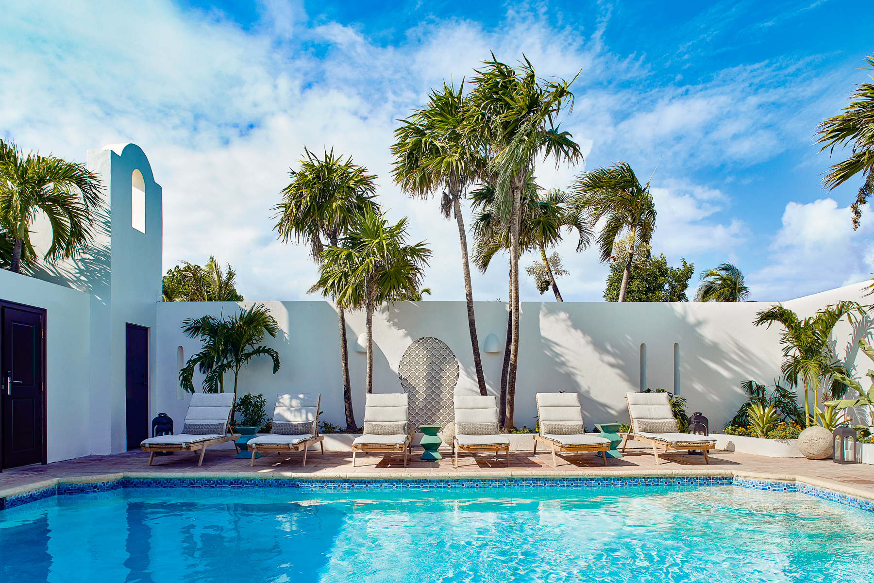 Swimming pool at Belmond's Cap Juluca resort in Anguilla