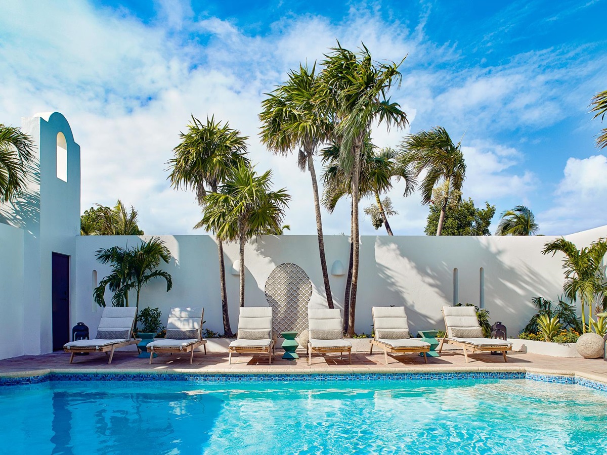 Swimming pool at Belmond's Cap Juluca resort in Anguilla
