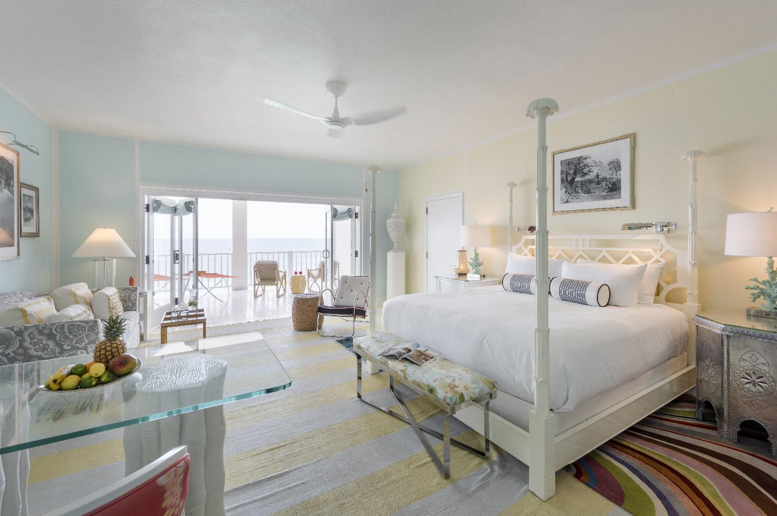 A double bedroom in Malliouhana, Anguilla