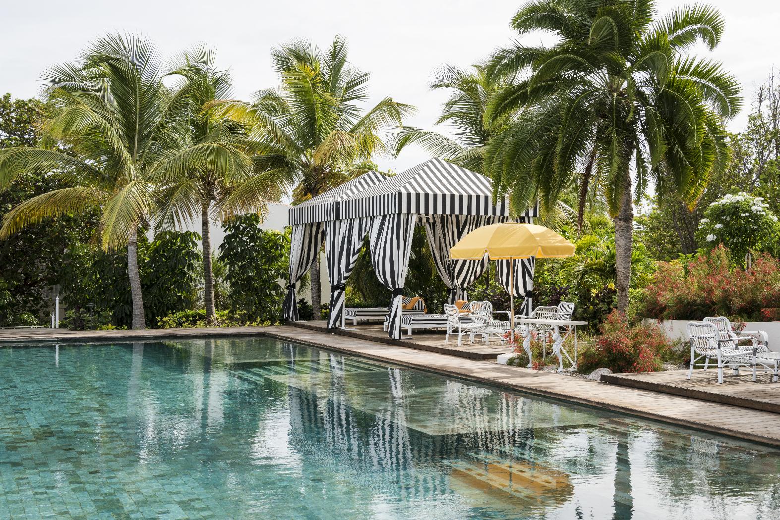 The cabanas of Malliouhana, Anguilla