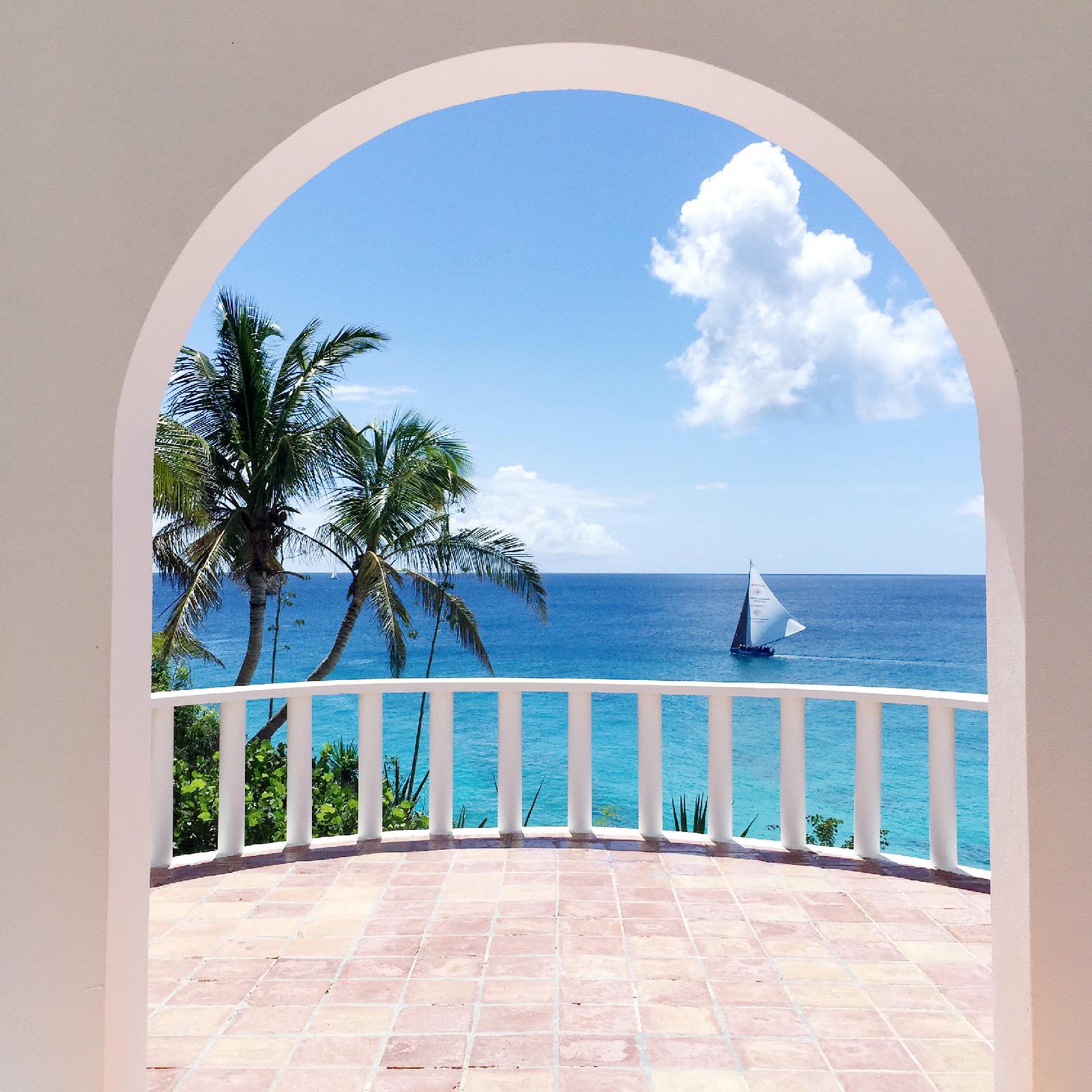 A room with a view, seen from Malliouhana, Anguilla