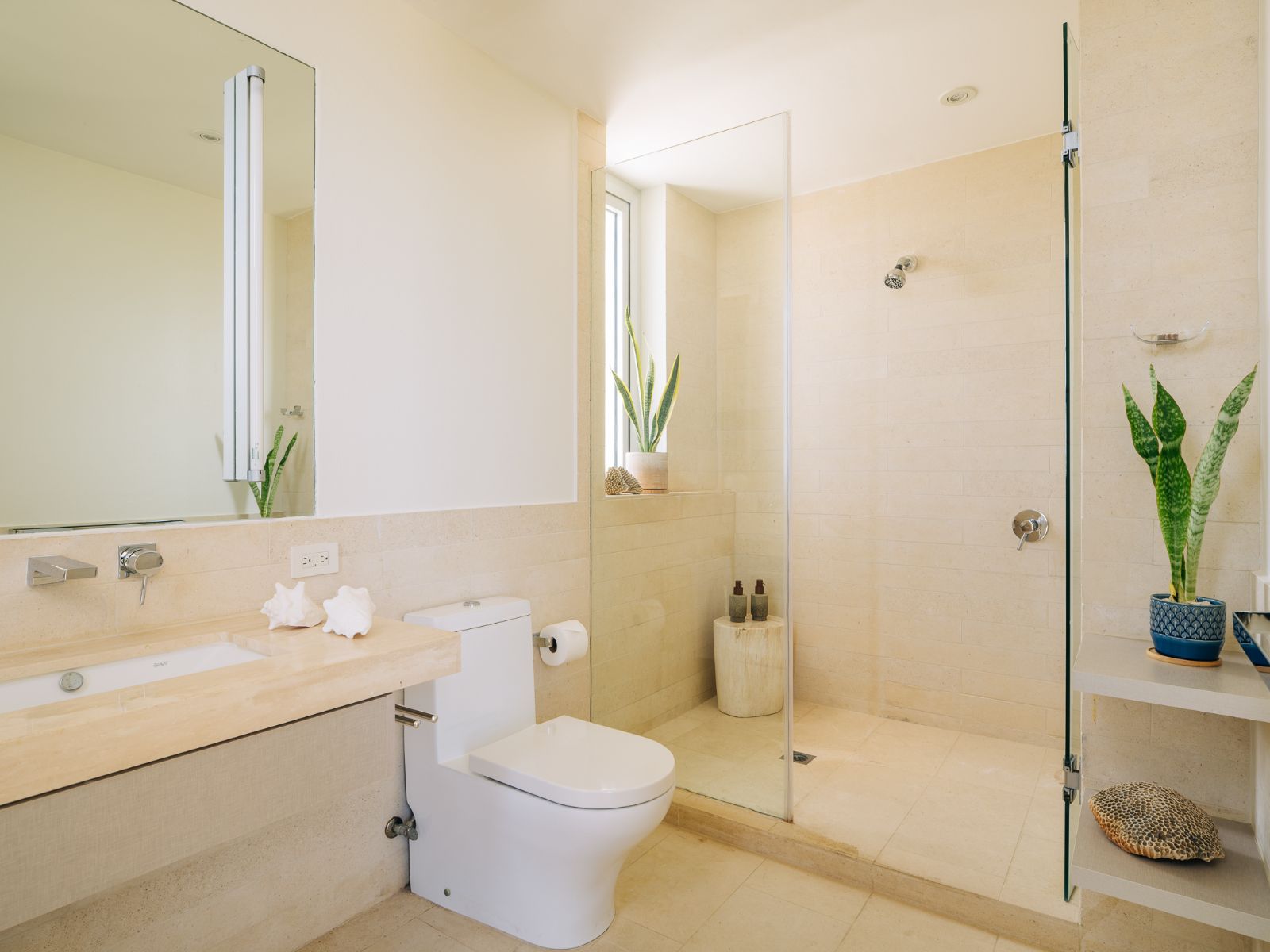 Bathroom 2 at ANI in Anguilla
