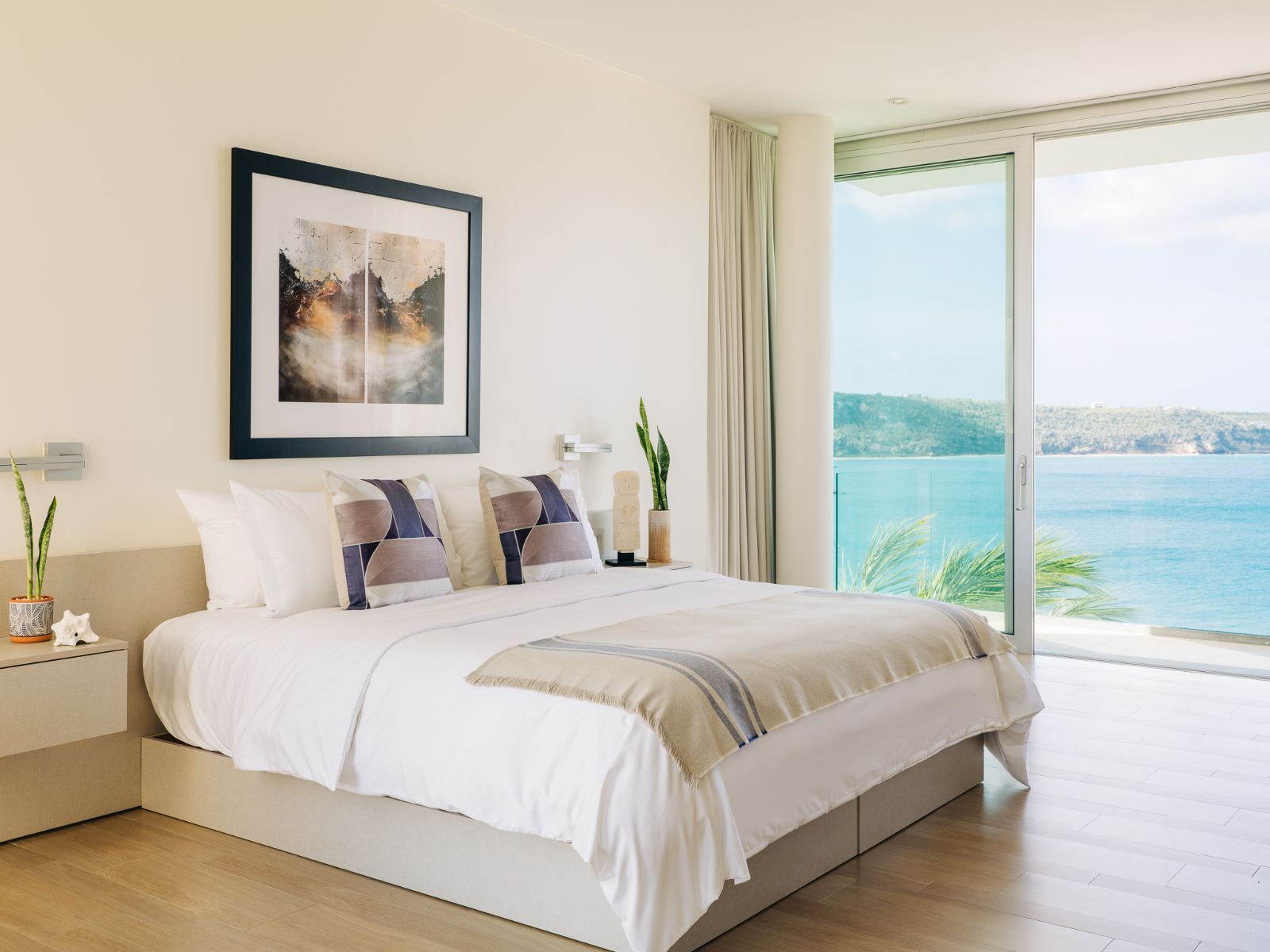 Bedroom at ANI in Anguilla