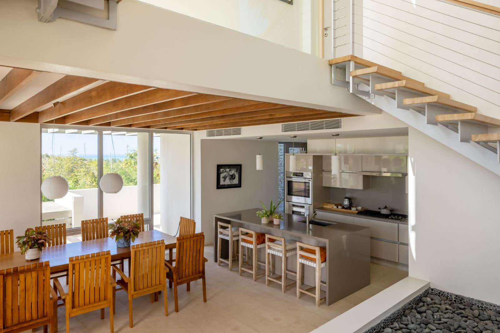 Kitchen at ANI in Anguilla