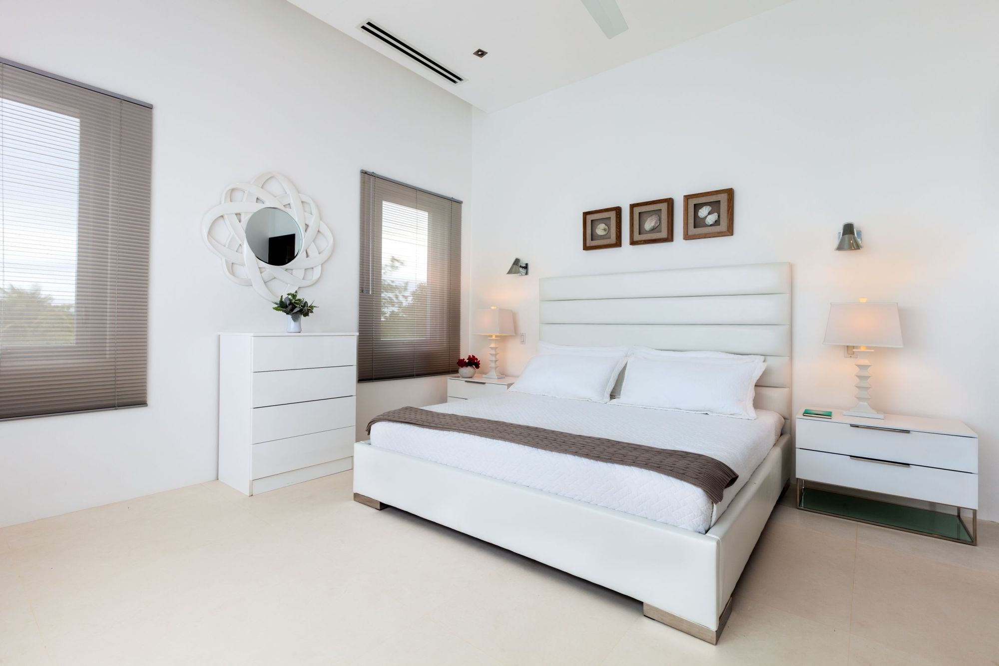 katouche bedroom in the beach house, anguilla