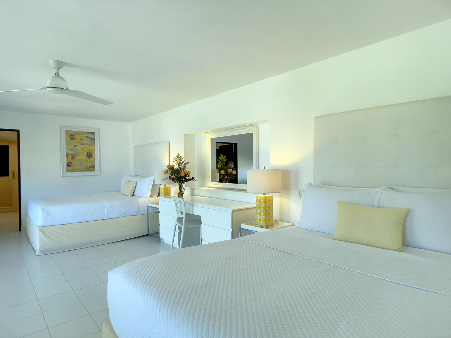 Bedroom 3 at Villa Indigo in Anguilla 