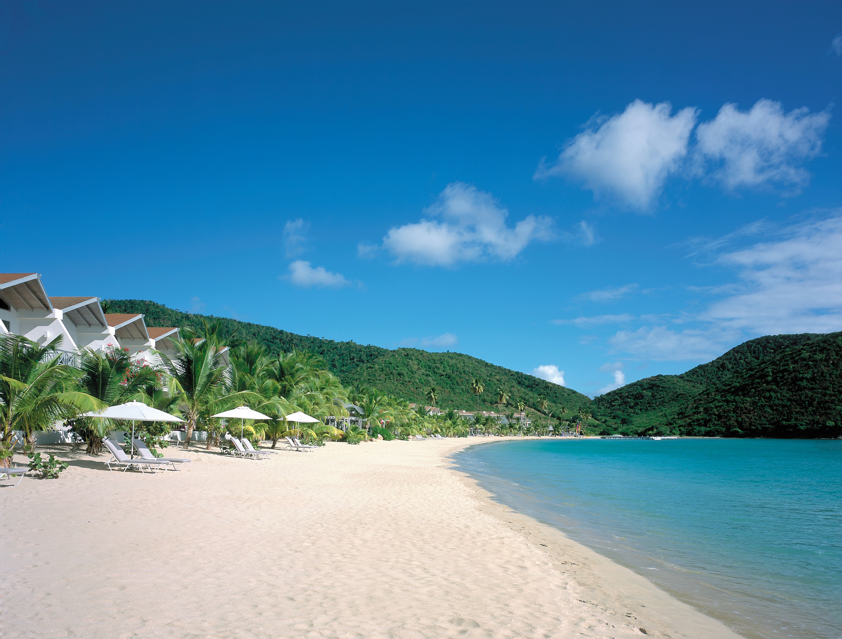 The beach at Carlisle Bay, Antigua