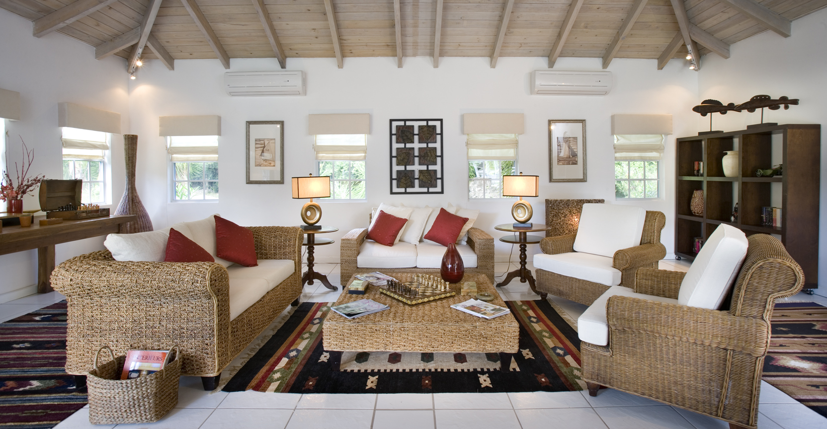 Library of Inn at the English Harbour, Antigua