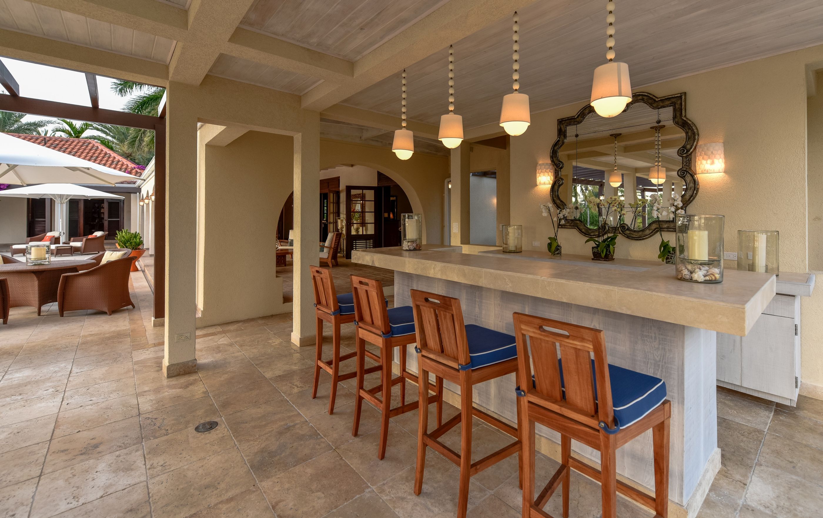 Bar at the Blue Pelican, Antigua
