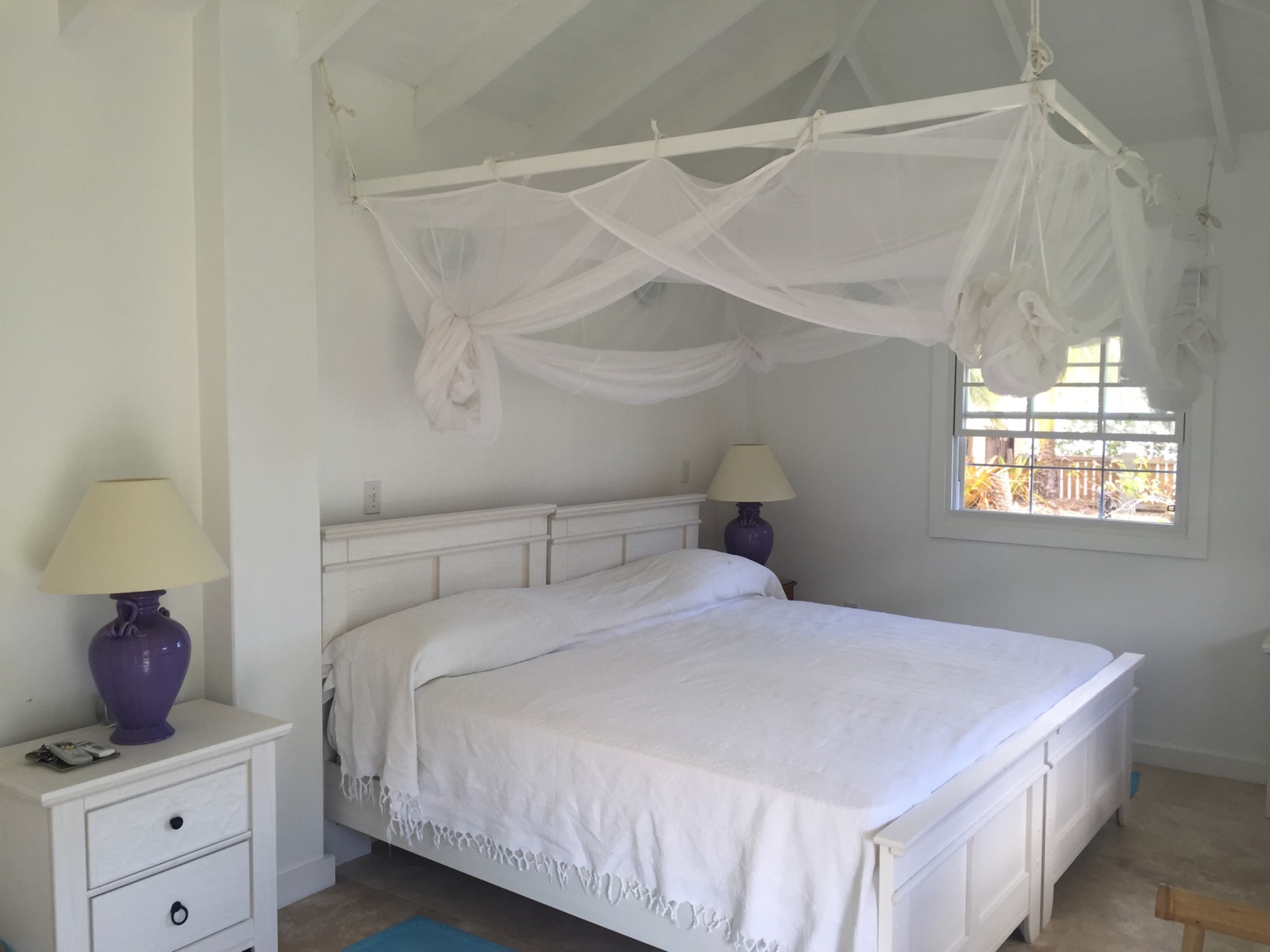 Bedroom at Deep Bay House in Antigua