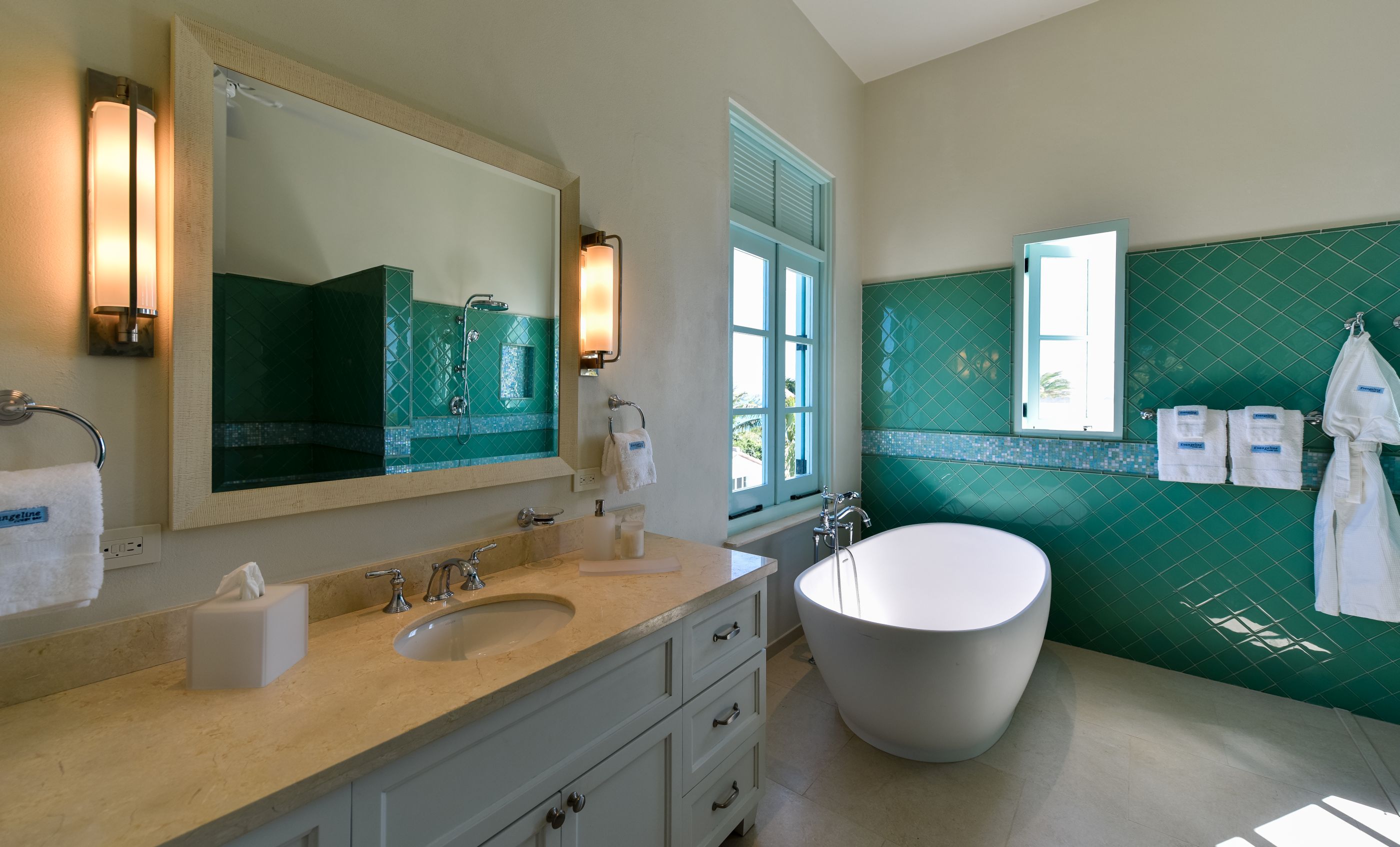 Bathroom of Evangeline, Antigua