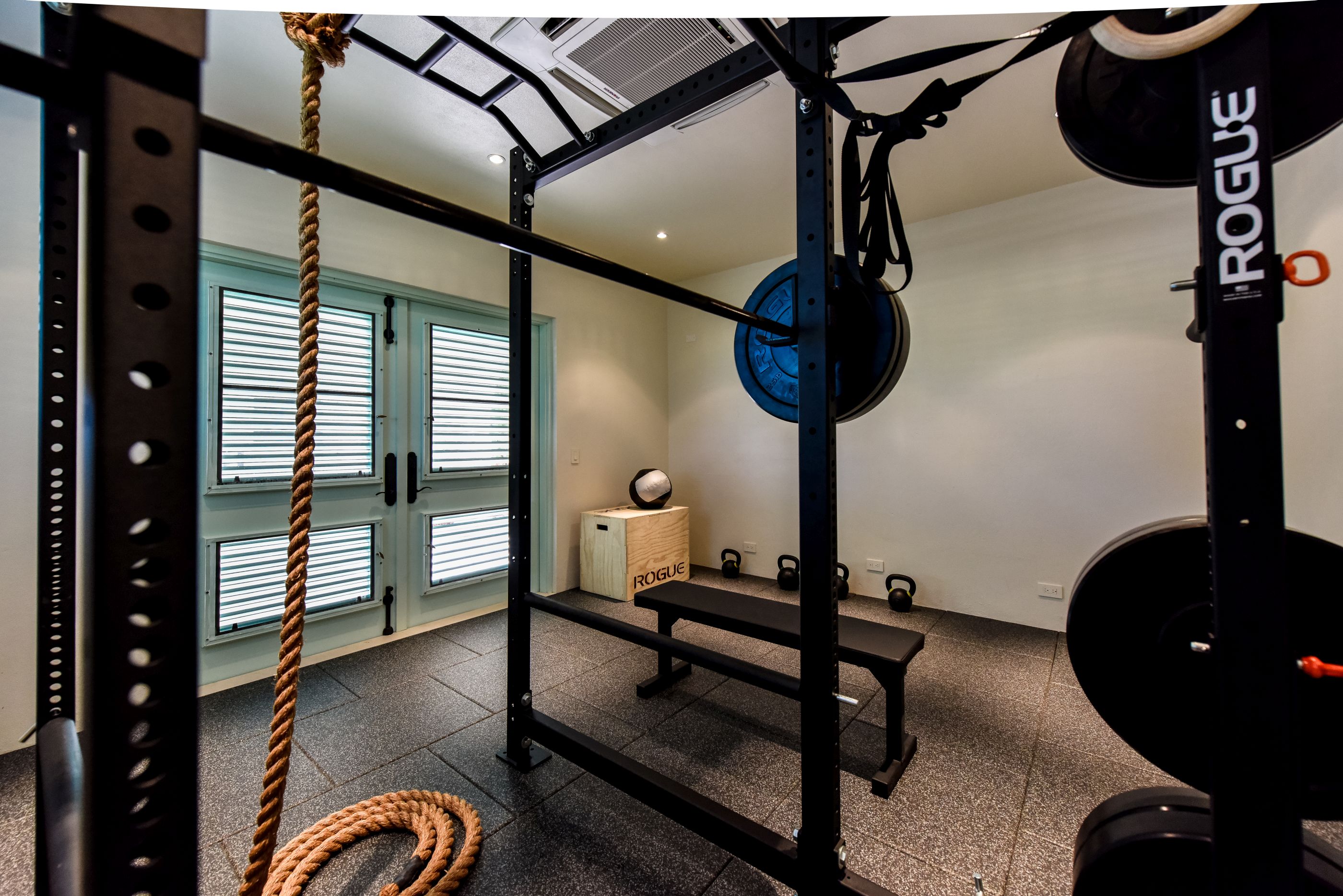 Gym at Evangeline, Antigua
