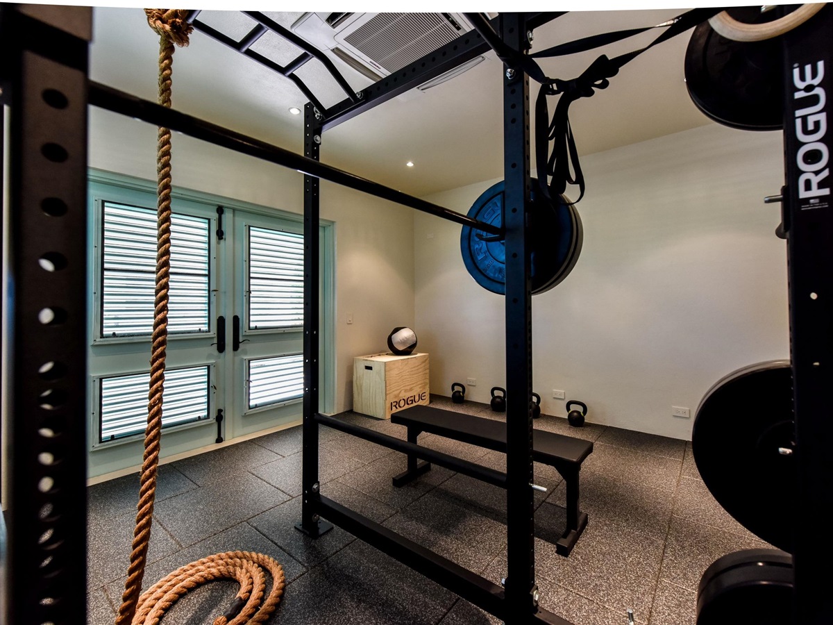 Gym at Evangeline, Antigua