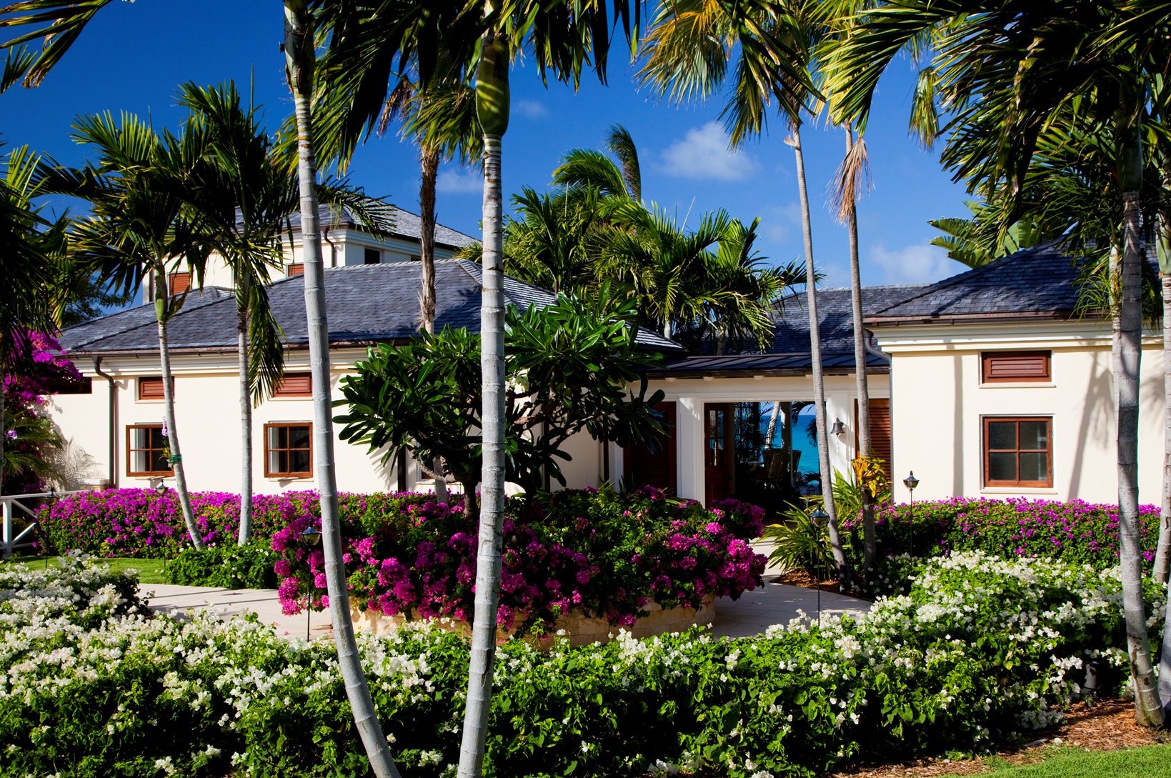 The facade of Frangipani, Antigua
