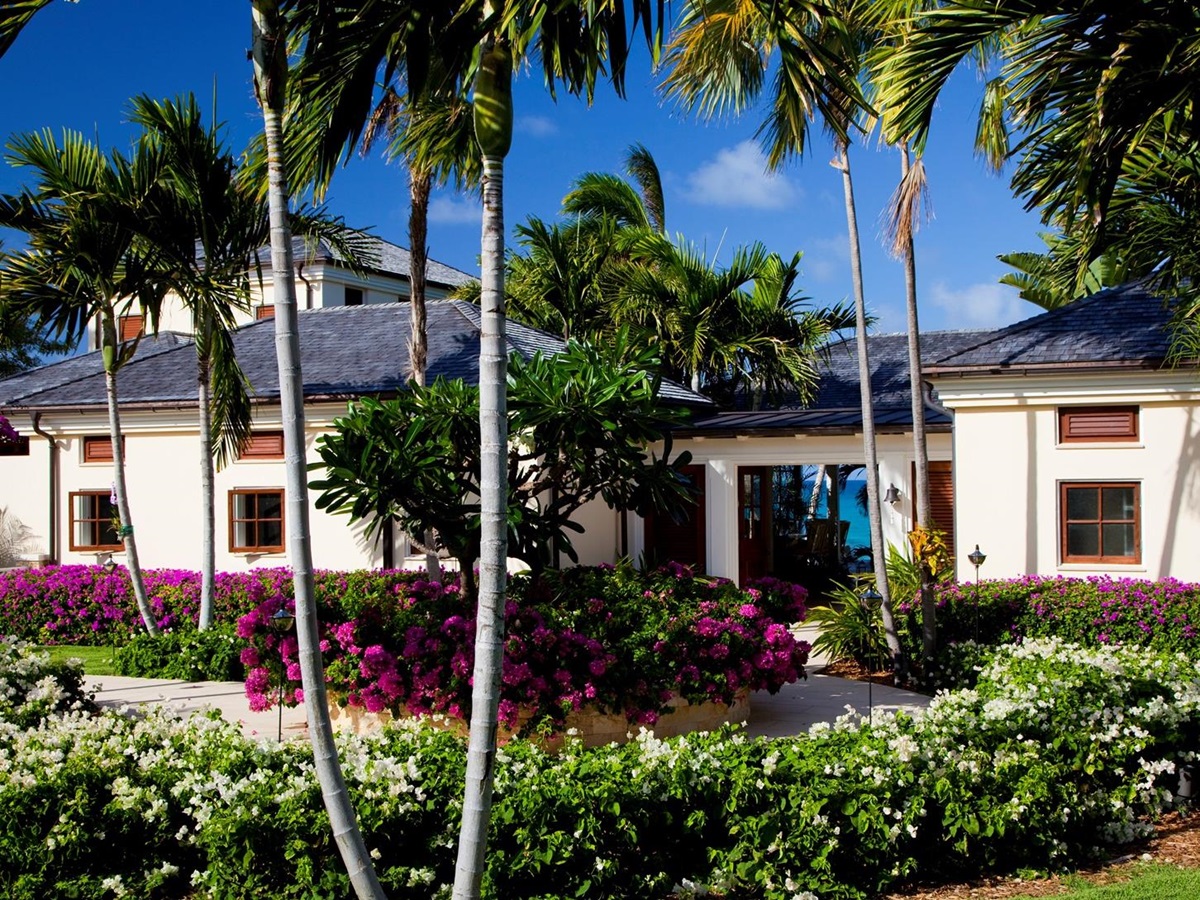 The facade of Frangipani, Antigua