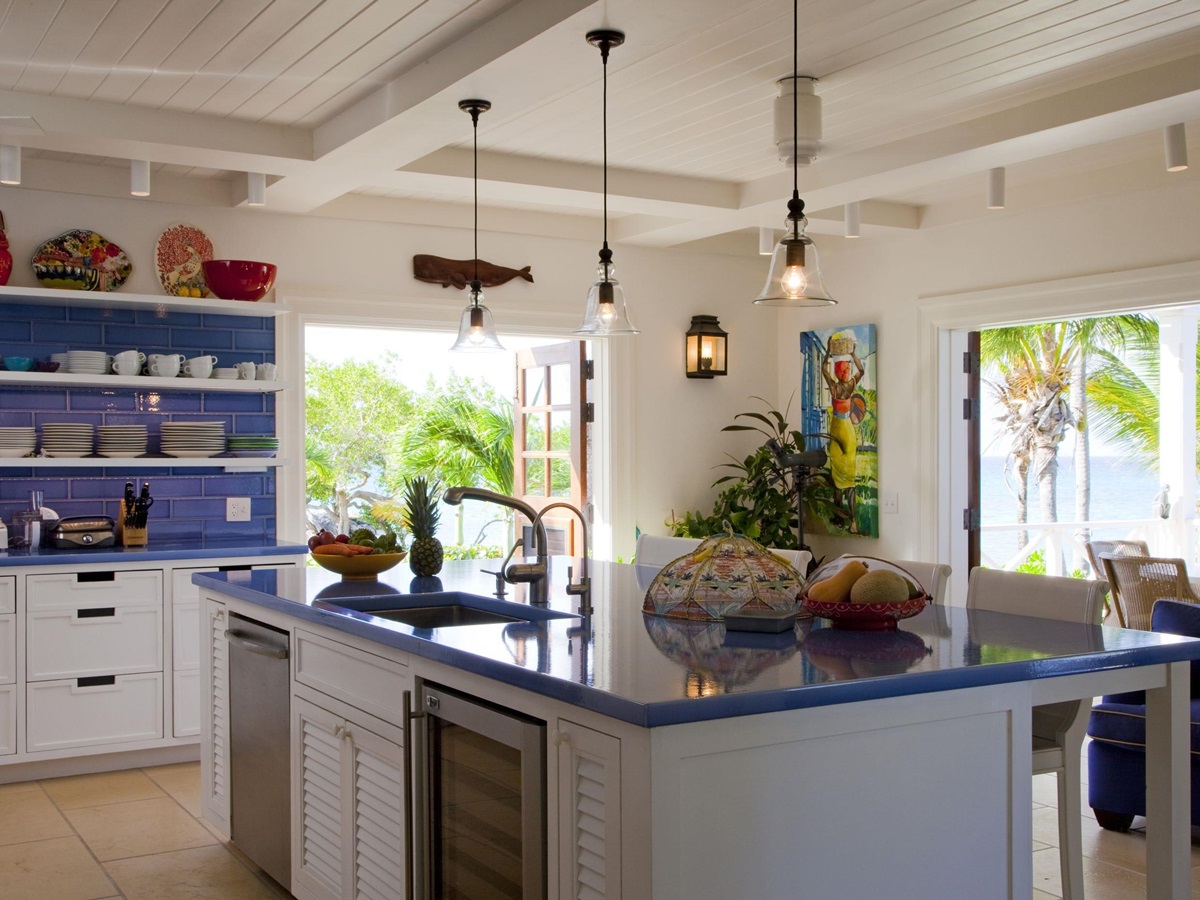 kitchen of Frangipani, Antigua