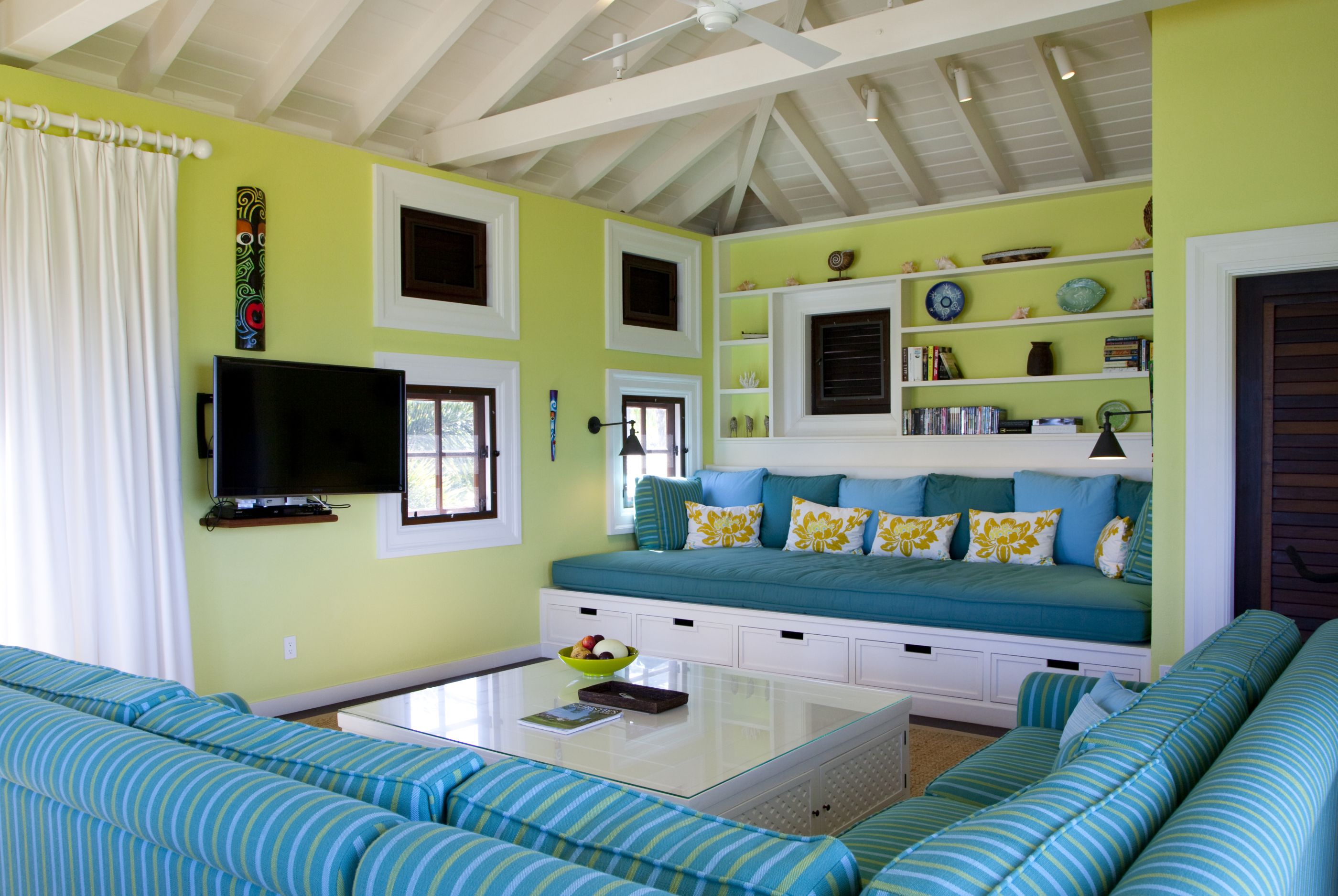living area of Frangipani, Antigua